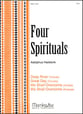 Four Spirituals Organ sheet music cover